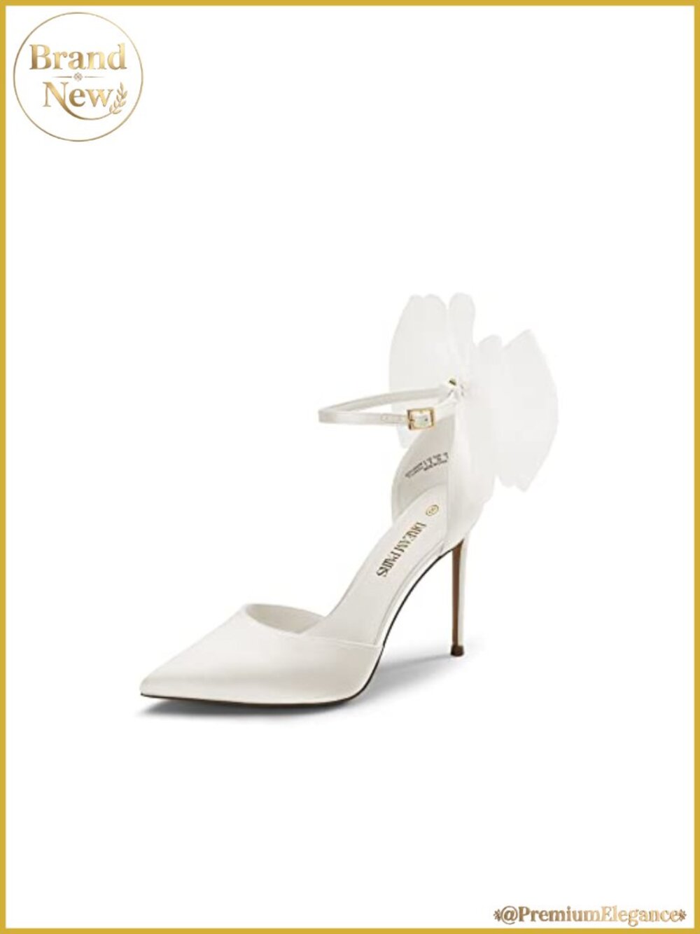 Women's Strappy Stiletto Heels Closed Toe Satin Pumps Wedding Party Shoes